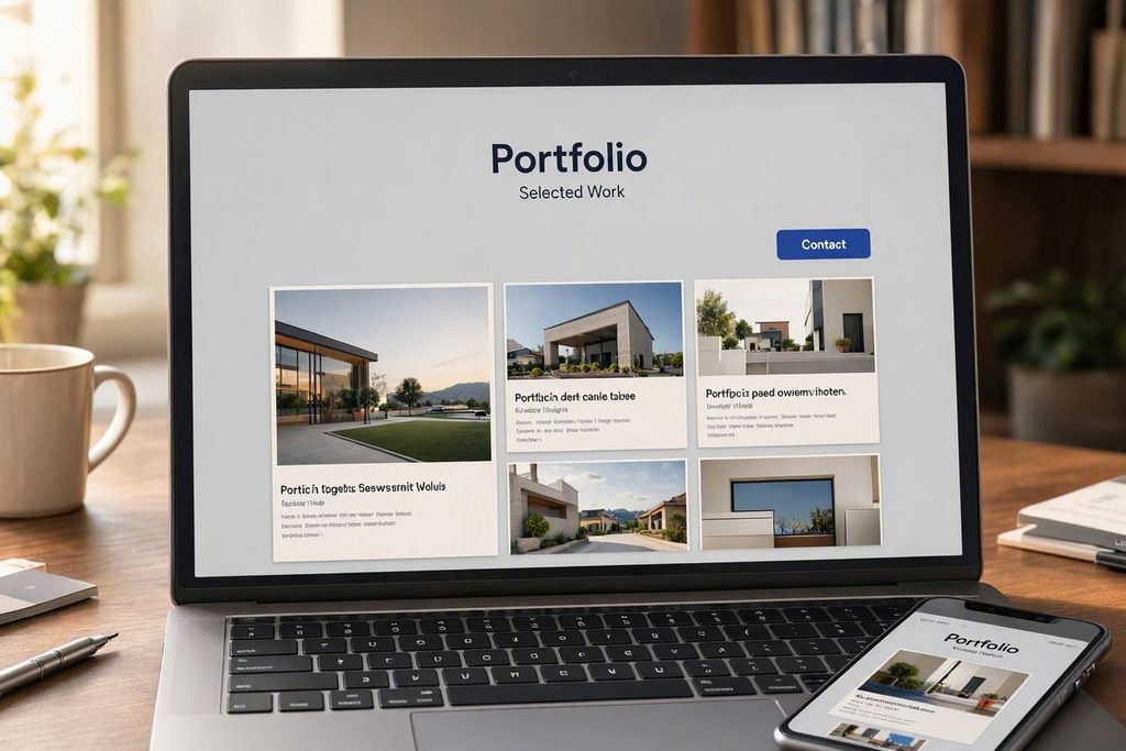 Portfolio of website